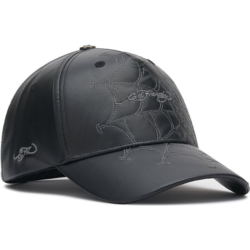 spiderweb-pu-leather-ed-hardy