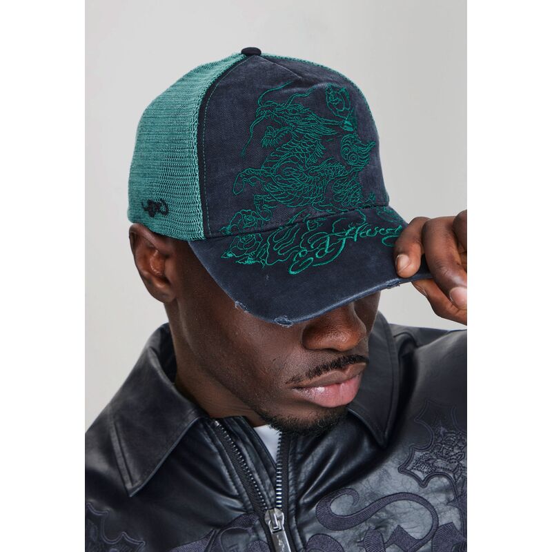 snapback-outline-distressed-ed-hardy snapback-outline-distressed-ed-hardy