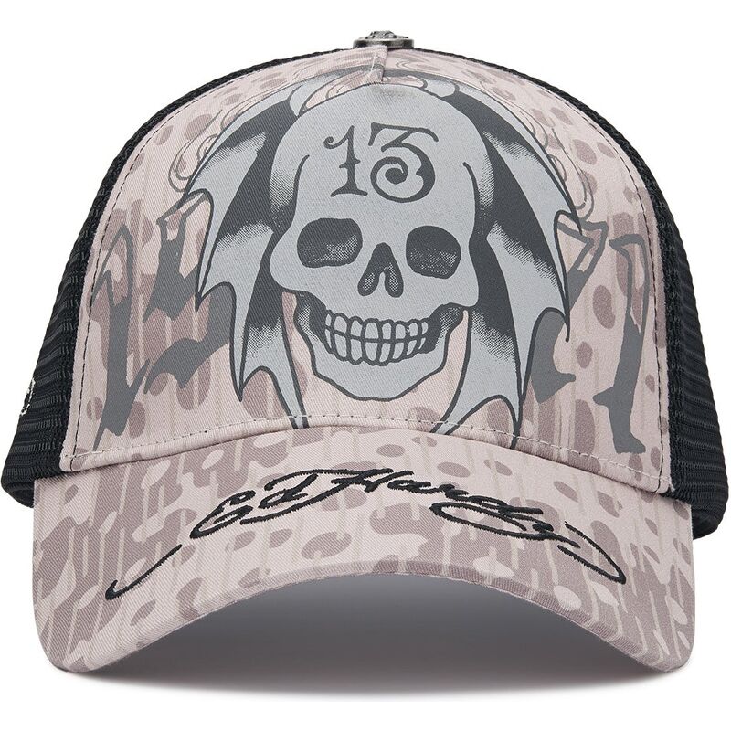 snapback-13-skull-ed-hardy