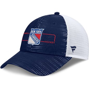 Καπέλα καμπύλη ναυτικό μπλε snapback Structured Meshback από New York Rangers NHL από Fanatics