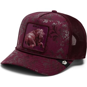 Καπέλα καμπύλη μπορντό snapback Goals Gilded Beast The Farm Goorin Bros.
