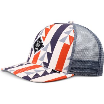 Καπέλα καμπύλη πολύχρωμο snapback HFT Bauhaus Aztek από Djinns