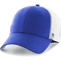 47-brand-small-logo-mlb-los-angeles-dodgers-blue-trucker-hat