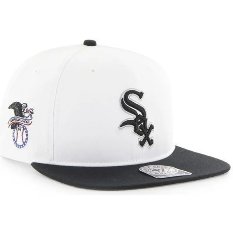 plana-snapback-lisa-lateral-chicago-white-sox-mlb-47-brand