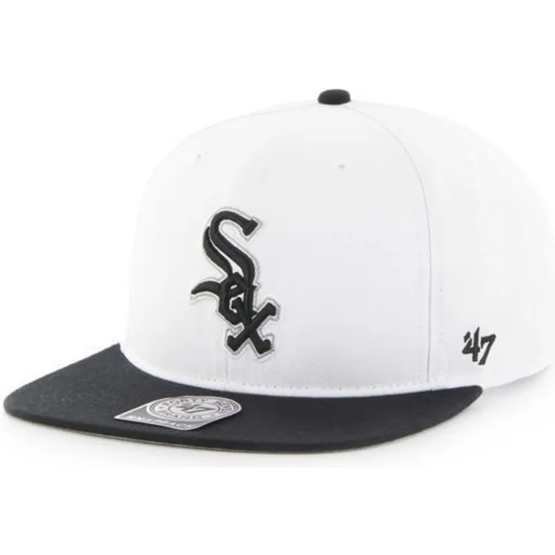 plana-snapback-lisa-lateral-chicago-white-sox-mlb-47-brand