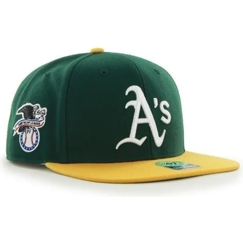 plana-snapback-lisa-lateral-oakland-athletics-mlb-47-brand plana-snapback-lisa-lateral-oakland-athletics-mlb-47-brand