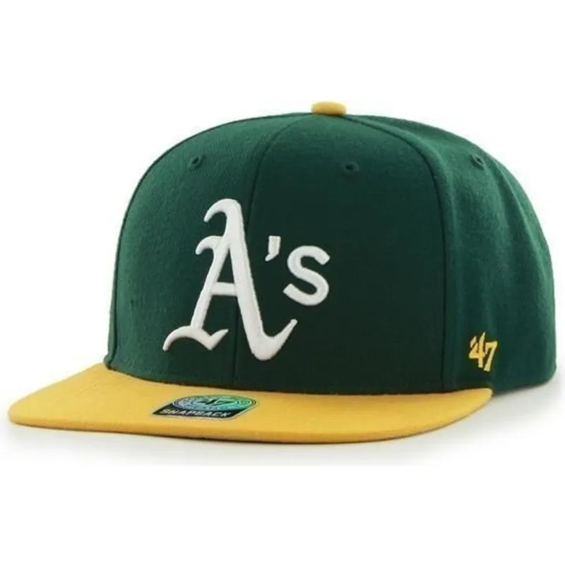 plana-snapback-lisa-lateral-oakland-athletics-mlb-47-brand plana-snapback-lisa-lateral-oakland-athletics-mlb-47-brand