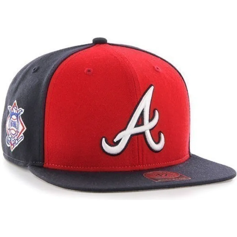 plana-snapback-liso-lateral-atlanta-braves-mlb-47-brand