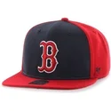 plana-snapback-lisa-lateral-boston-red-sox-mlb-47-brand