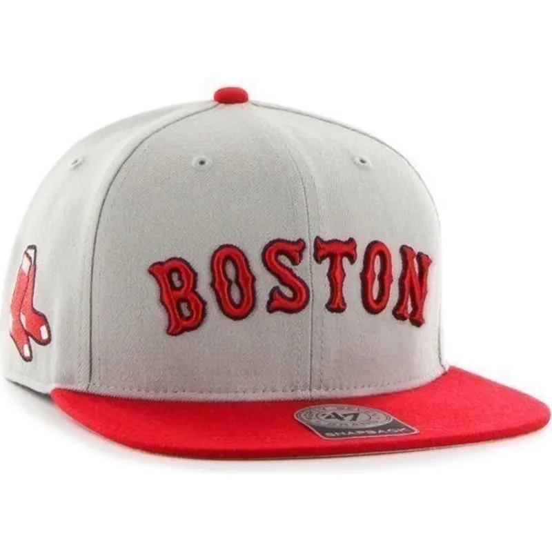 plana-snapback-lateral-boston-red-sox-mlb-47-brand plana-snapback-lateral-boston-red-sox-mlb-47-brand