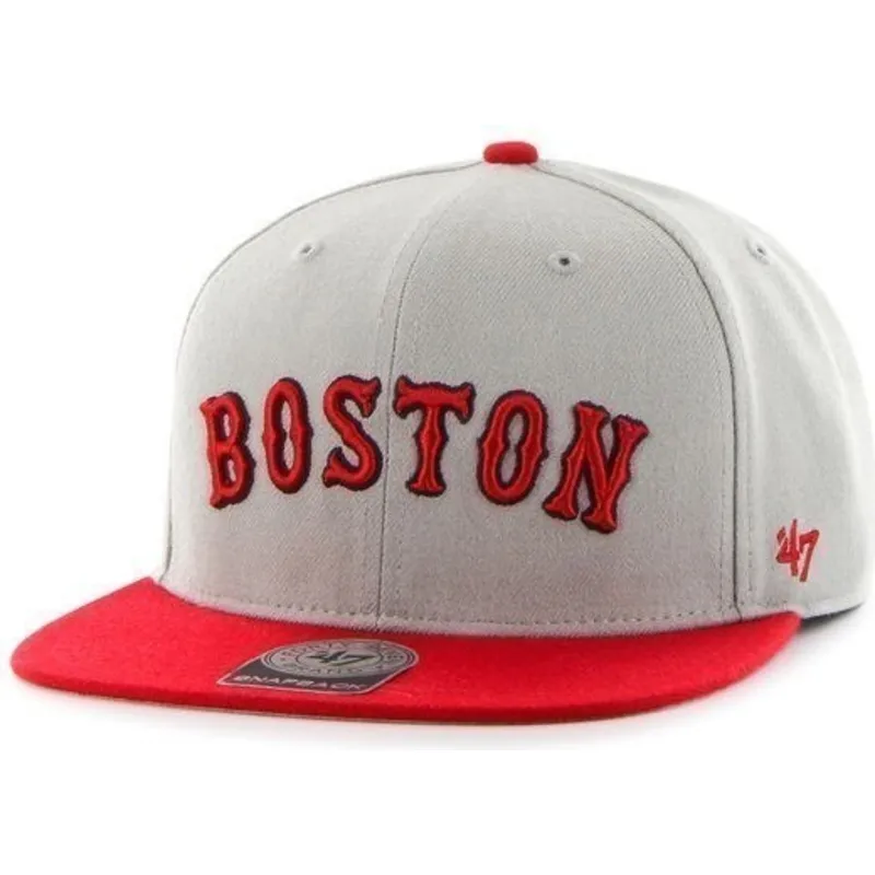 plana-snapback-lateral-boston-red-sox-mlb-47-brand plana-snapback-lateral-boston-red-sox-mlb-47-brand