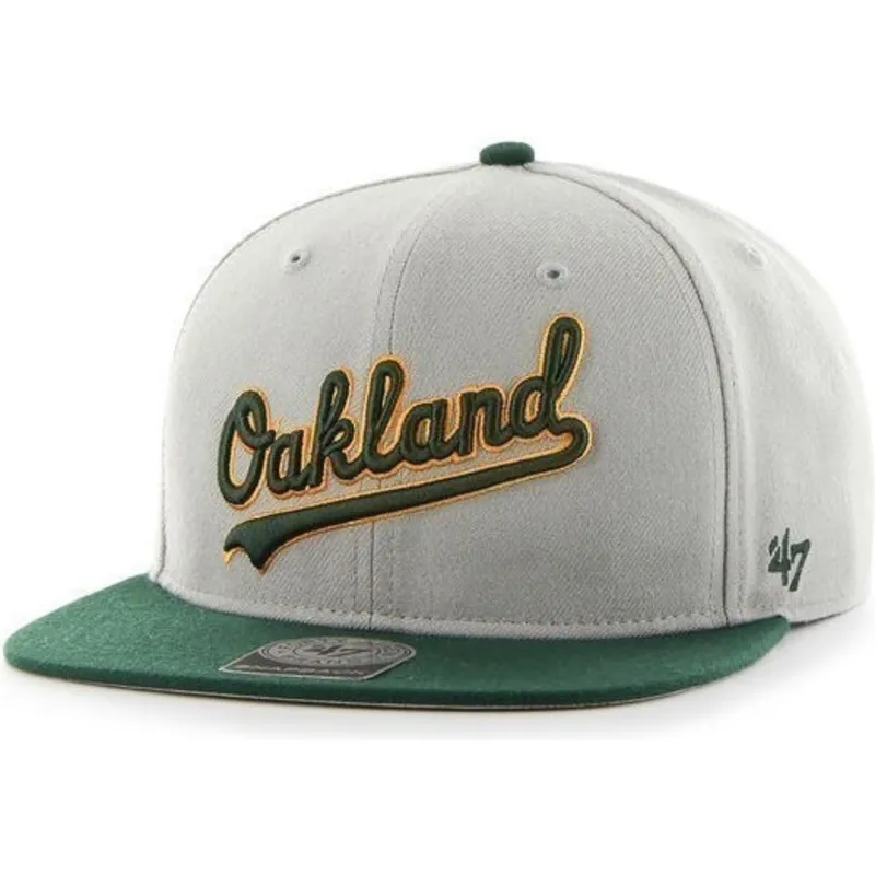 plana-snapback-lateral-oakland-athletics-mlb-47-brand
