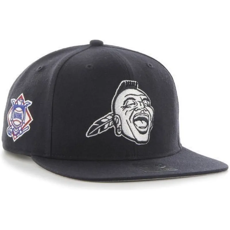 plana-snapback-lateral-atlanta-braves-mlb-47-brand