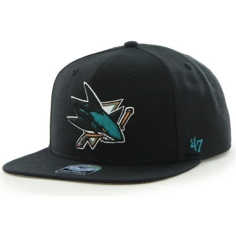 plana-snapback-san-jose-sharks-nhl-47-brand