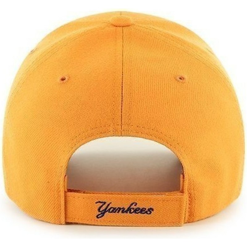 47-brand-curved-brim-mlb-new-york-yankees-smooth-yellow-cap